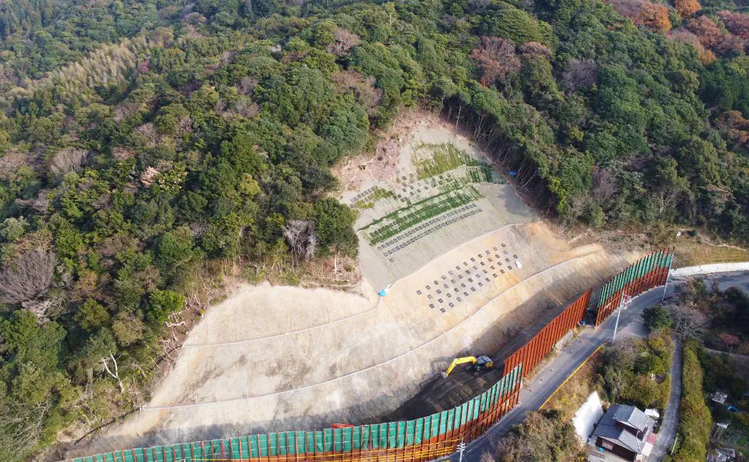 笠戸島線道路災害復旧工事